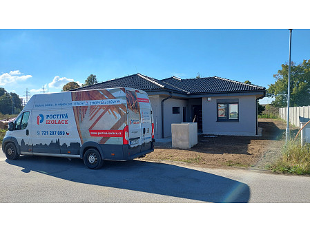 Izolace novostavby rodinného domu v Jihlavě